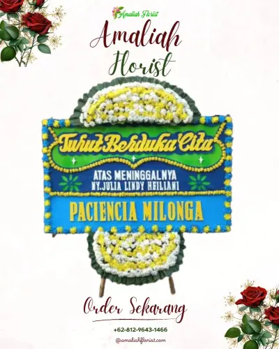 Papan Bunga Duka sekayu