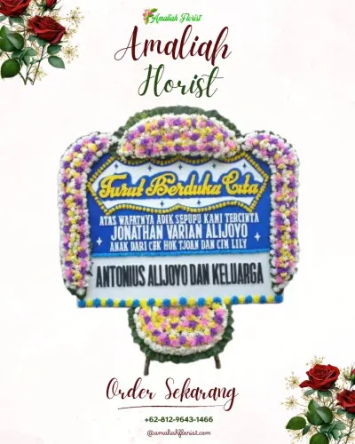 Papan Bunga Duka sekayu