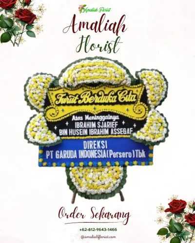 Papan Bunga Duka sekayu